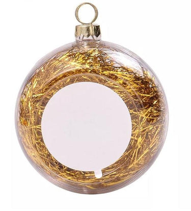 Bolas de navidad sublimables - Rellenables